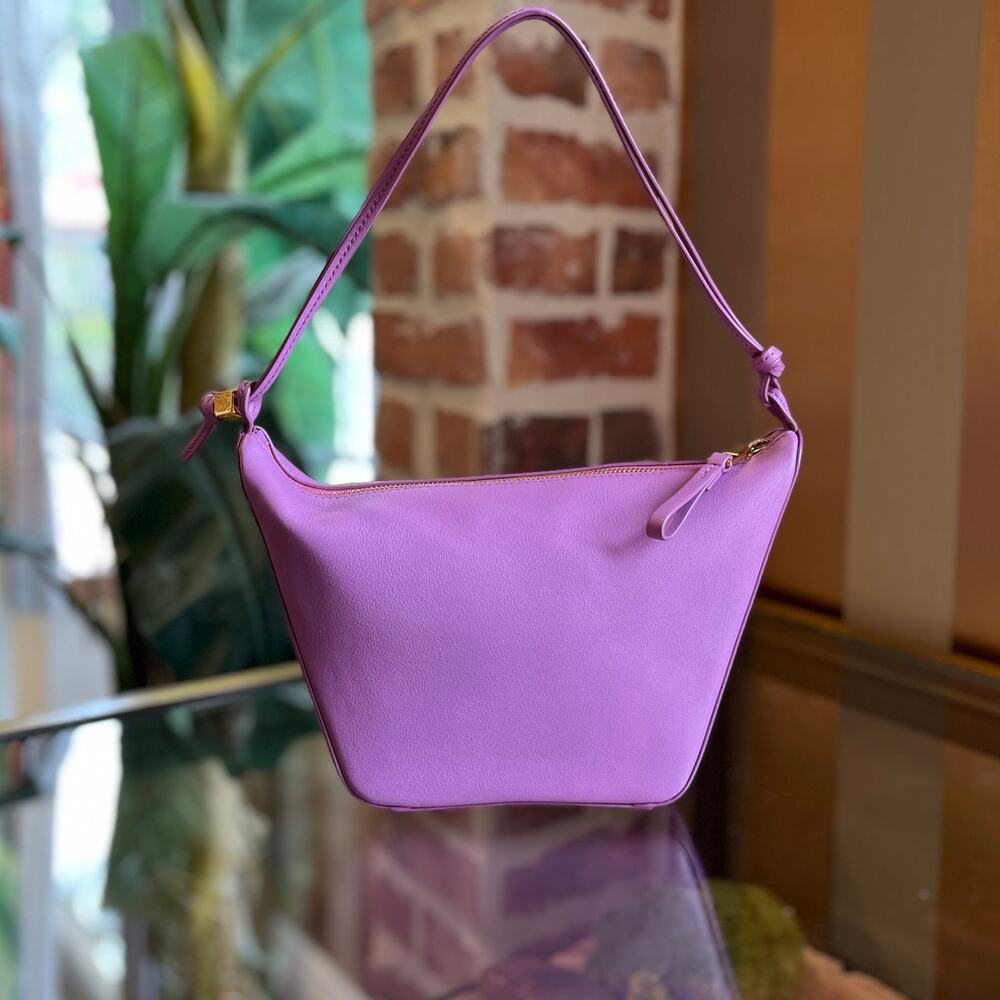 LOEWE Hammock Mini Rockrose Calfskin Hobo
